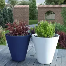 Donica z polietylenu MERCURY PL-ME80 biały